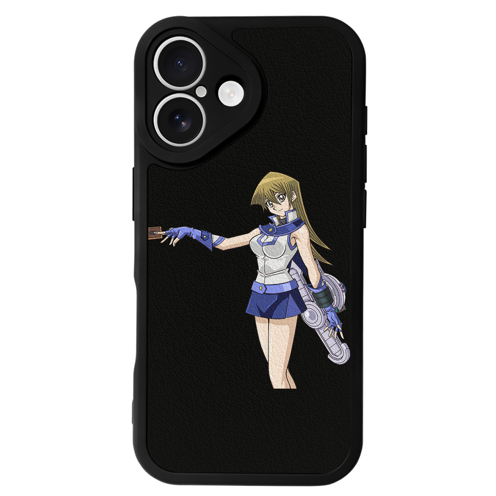 遊☆戯☆王 Yu-Gi-Oh! 【iPhone 16シリーズ対応】シリコンスマホケース（レザー調） 材質：シリコン